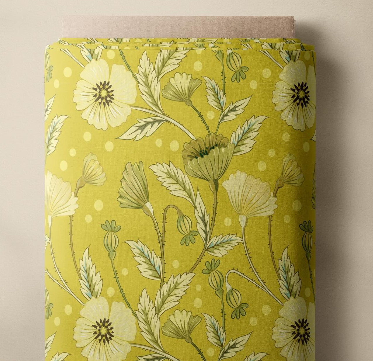 Wildflower Meadow Cotton Fabric