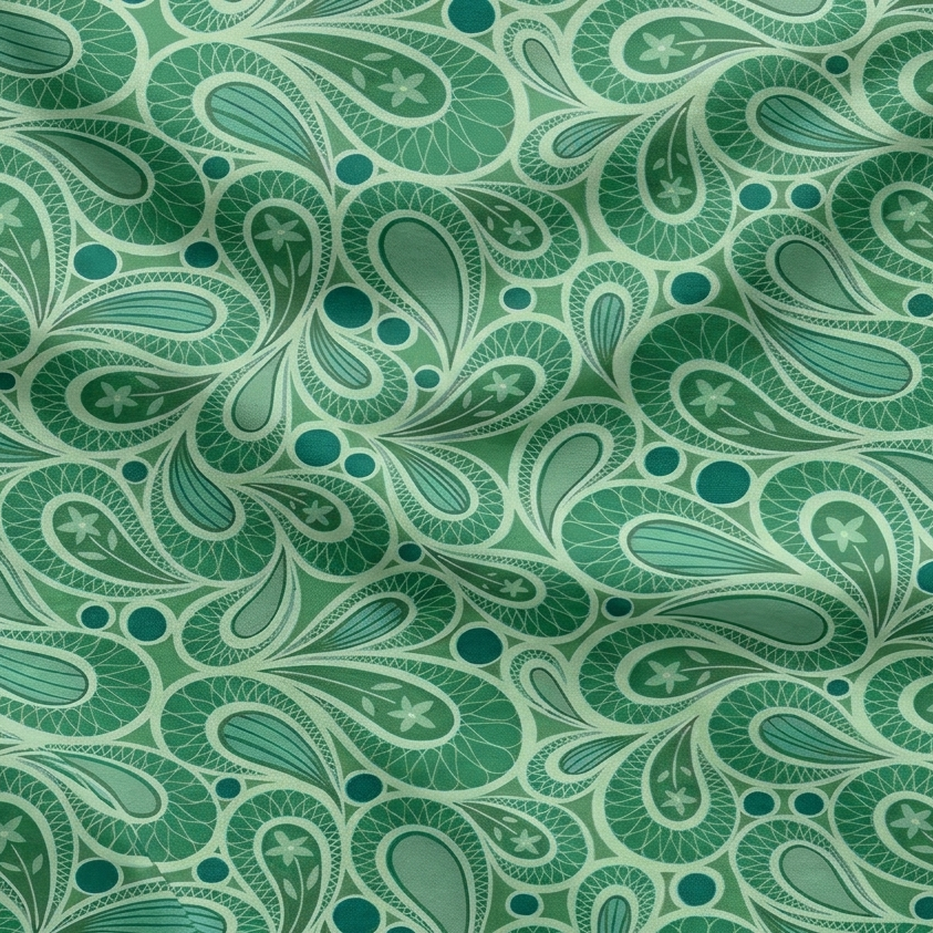 Paisley Swirl Cotton Fabric