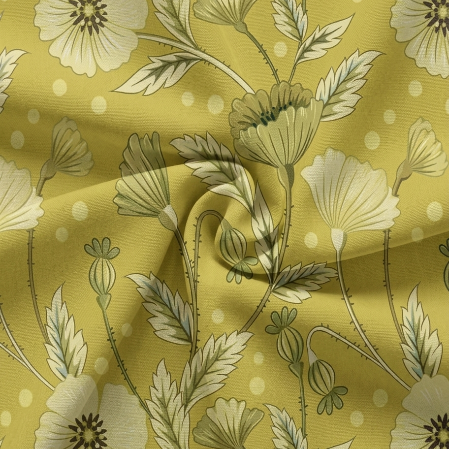 Wildflower Meadow Cotton Fabric