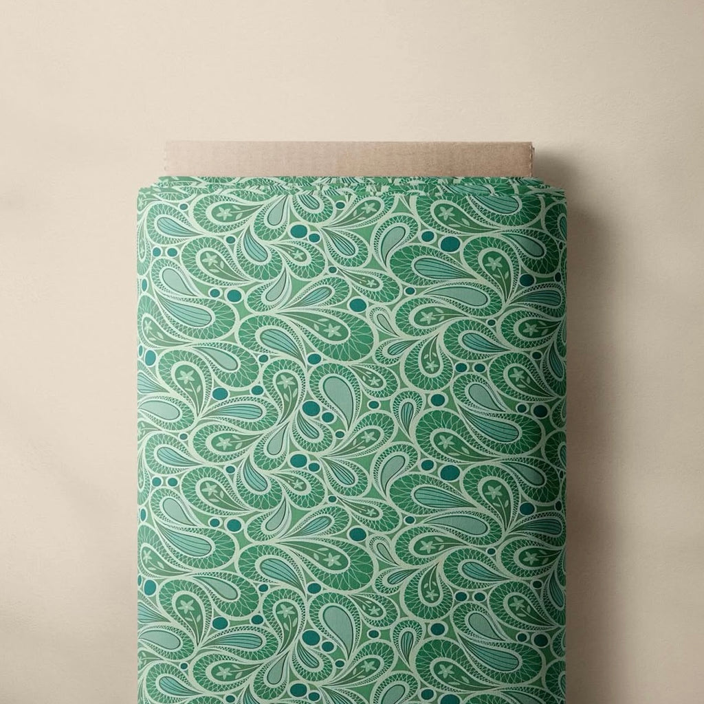 Paisley Swirl Cotton Fabric