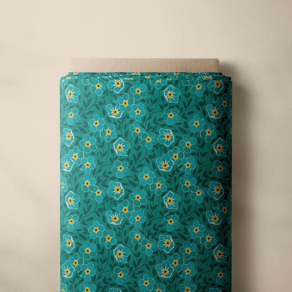 Small Scattered Floral Cotton Fabric